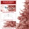 Casafield Spruce Artificial Holiday Christmas Tree with Sturdy Metal Stand